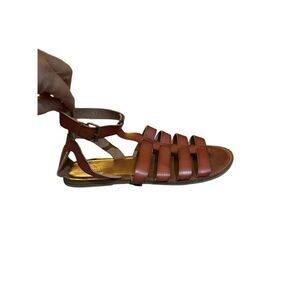 American eagle women’s brown weather, casual fisherman sandal 11